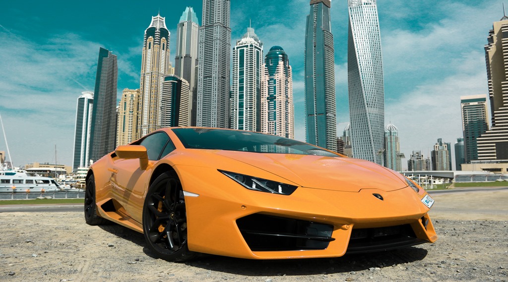 Lamborghini in Dubai Sports Car Wallpaper for walls | Buy Best Kids ...